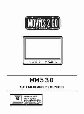 Audiovox Car Video System MM530-page_pdf
